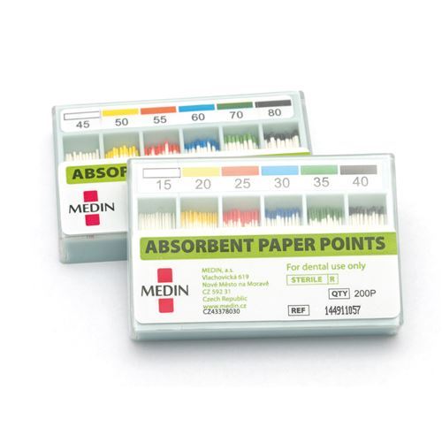 Papírové čepy Medin 25 kon.02