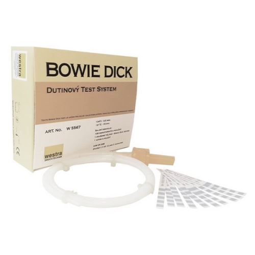 BowieDick test dutinový  Westra W8567, zkušební tělísko + 250 indikátorů_(1)