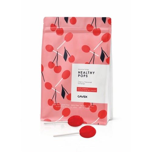 Cavex Healthypops lízátka - cherry
