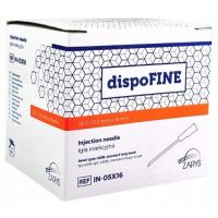 Injekční jehla dispoFine 0,5x40-oranžová, 100ks